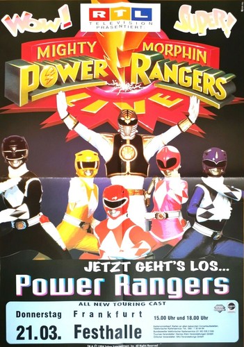 Power rangers 1995 frankfurt - rangers,