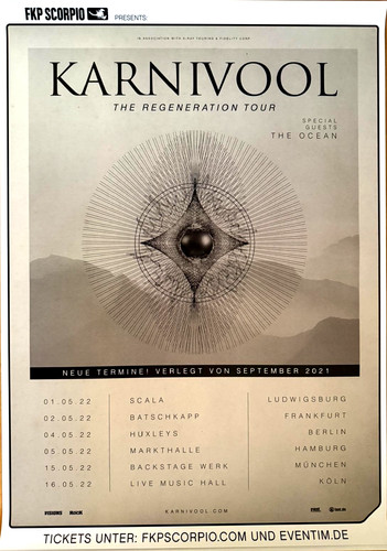 Karnivool 2022 tour concert - karnivool,