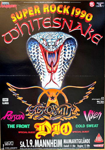 Whitesnake aerosmith dio - -,