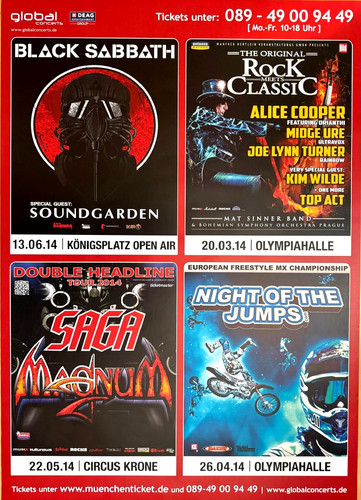 Black sabbath saga - black,